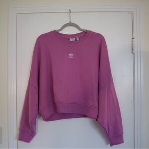Adidas Women's Purple Sweatshirt